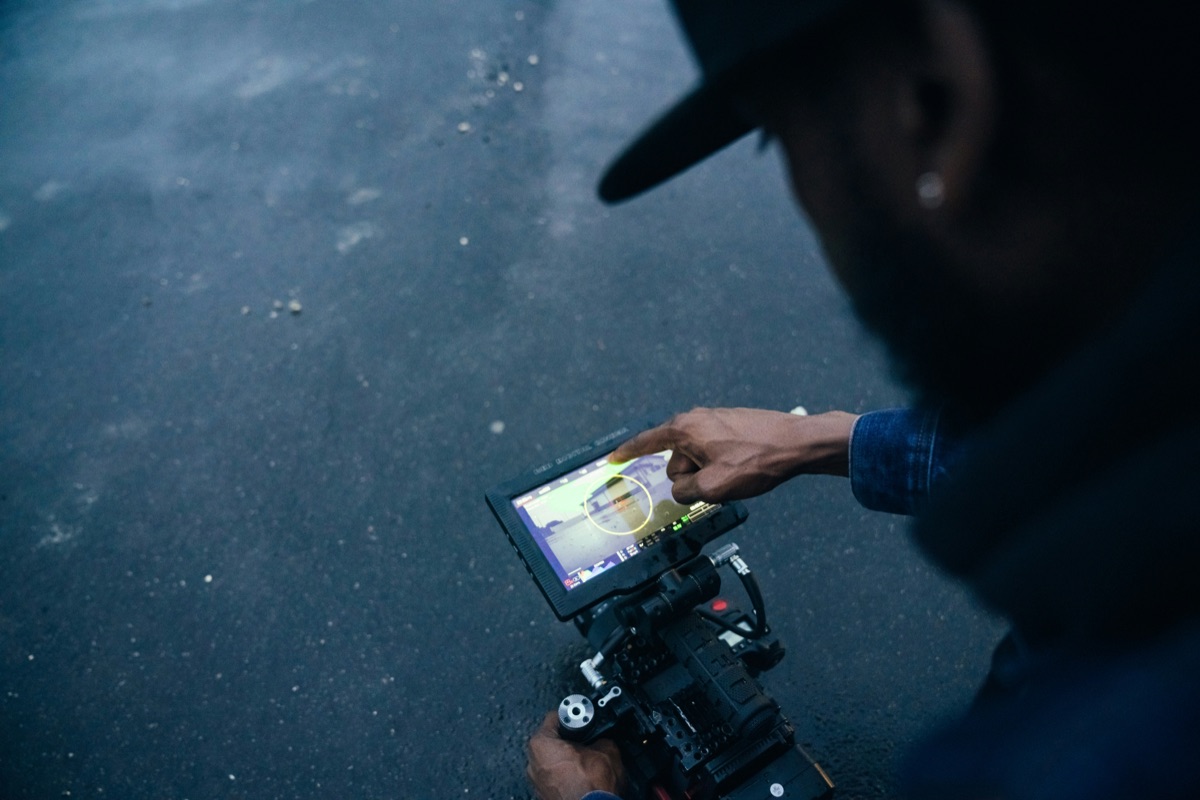 Filmmaker at work